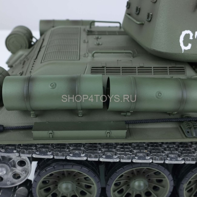 Радиоуправляемый танк Heng Long T-34 Pro V7.0 масштаб 1:16 RTR 2.4GHz - 3909-1Pro V7.0