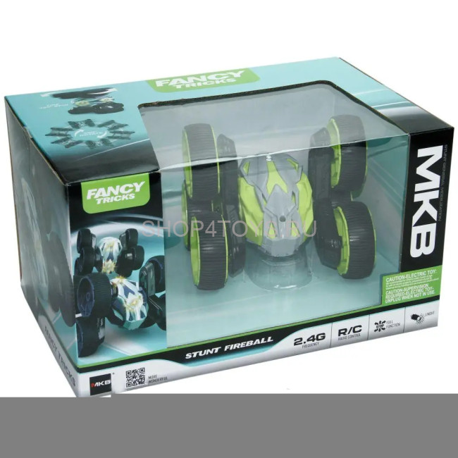 Радиоуправляемая зеленая машина перевертыш Mekbao Fancy Tricks 2.4G - 5588-634-GREEN Радиоуправляемая зеленая машина перевертыш Mekbao Fancy Tricks 2.4G - 5588-634-GREEN