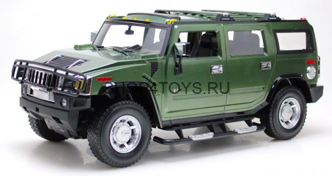 Радиоуправляемая машина Хаммер MZ Hummer H2 Green 1:10 - 2056A