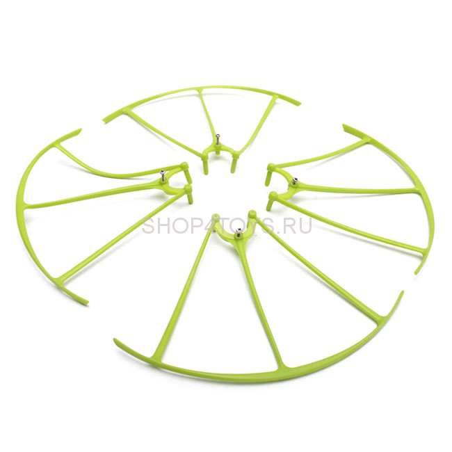 Зеленая защита лопастей для квадрокоптера Syma X5HC, X5HW - X5HW-04A