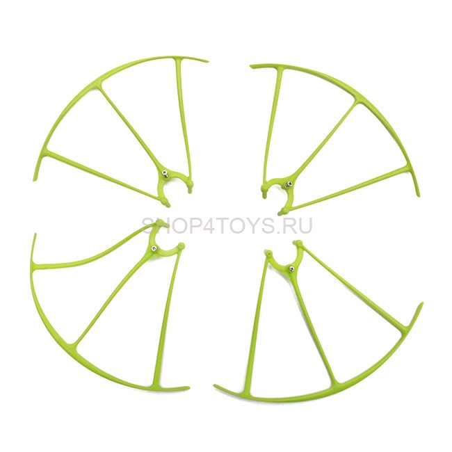 Зеленая защита лопастей для квадрокоптера Syma X5HC, X5HW - X5HW-04A