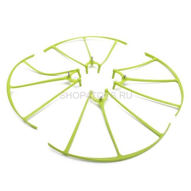 Зеленая защита лопастей для квадрокоптера Syma X5HC, X5HW - X5HW-04A