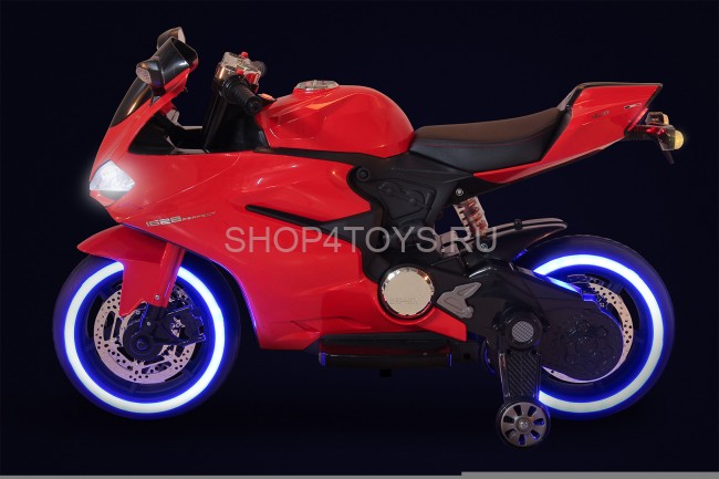 Детский электромобиль - мотоцикл Ducati Red - SX1628-G Детский электромобиль - мотоцикл Ducati Red - SX1628-G