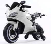 Детский электромотоцикл Ducati White 12V - FT-1628-WHITE-PL