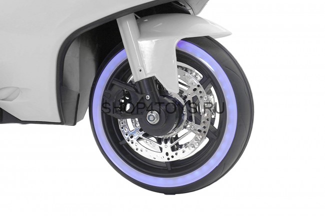 Детский электромотоцикл Ducati White 12V - FT-1628-WHITE-PL