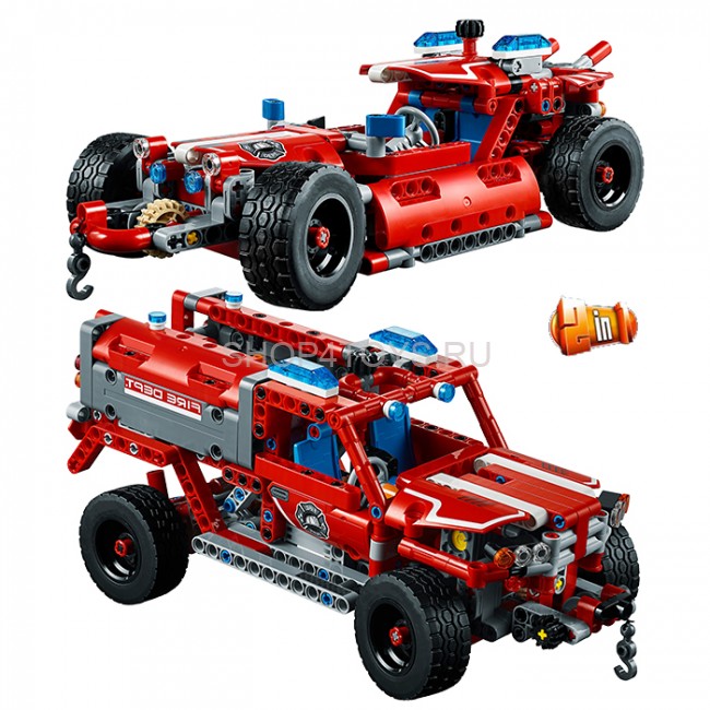 Конструктор Lepin 20079 Служба быстрого реагирования - Technic 42075 Конструктор Lepin 20079 Служба быстрого реагирования - Technic 42075