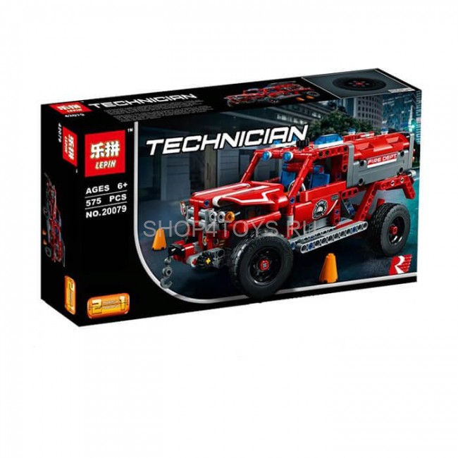 Конструктор Lepin 20079 Служба быстрого реагирования - Technic 42075 Конструктор Lepin 20079 Служба быстрого реагирования - Technic 42075