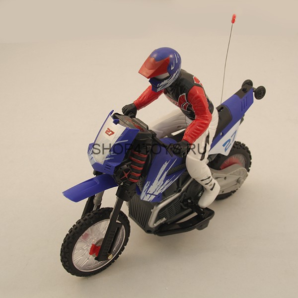 Радиоуправляемый мотоцикл HuanQi 528 Special Сross-Сountry 1:10 с гироскопом - HQ528 Радиоуправляемый мотоцикл HuanQi 528 Special Сross-Сountry 1:10 с гироскопом - HQ528