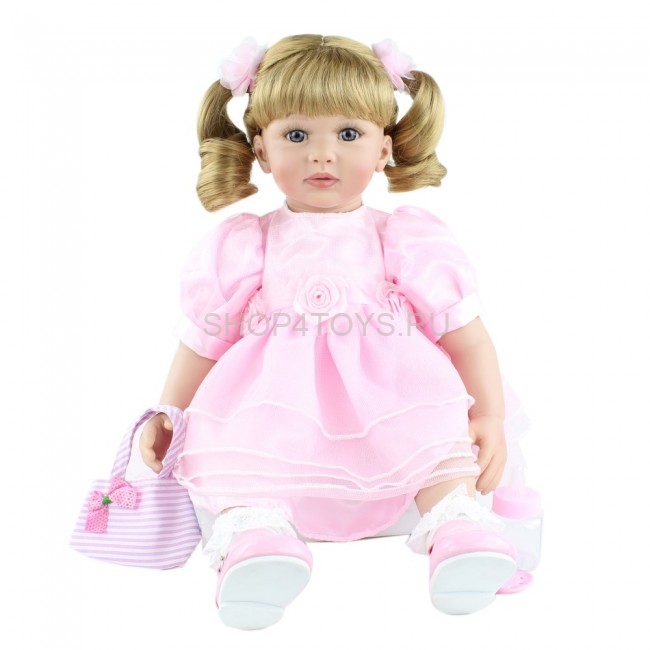 Реборн с хвостиками Злата