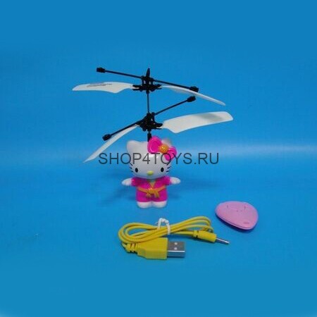 Радиоуправляемая игрушка - вертолет Hello Kitty - 1405B Радиоуправляемая игрушка - вертолет Hello Kitty - 1405B