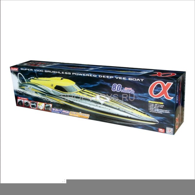 Радиоуправляемый катер Joysway Alpha Red 6S Li-Po RTR 2.4G - JS8901R-6S Радиоуправляемый катер Joysway Alpha Red 6S Li-Po RTR 2.4G - JS8901R-6S