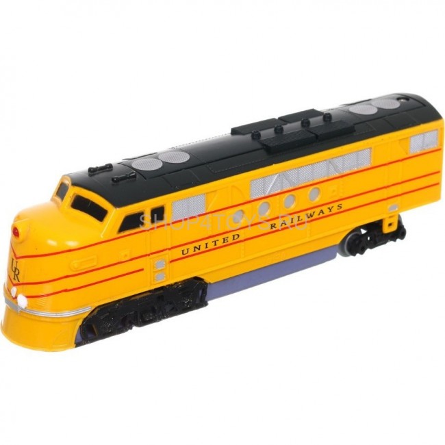 Детская железная дорога Fenfa Train Familial Quickly (свет, звук, длина полотна 6,7 м) - 1600A-8B Детская железная дорога Fenfa Train Familial Quickly (свет, звук, длина полотна 6,7 м) - 1600A-8B