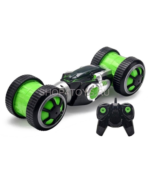 Радиоуправляемая зеленая машина-перевертыш Mekbao Трюкач Tongde - 5588-615-GREEN Радиоуправляемая зеленая машина-перевертыш Mekbao Трюкач Tongde - 5588-615-GREEN