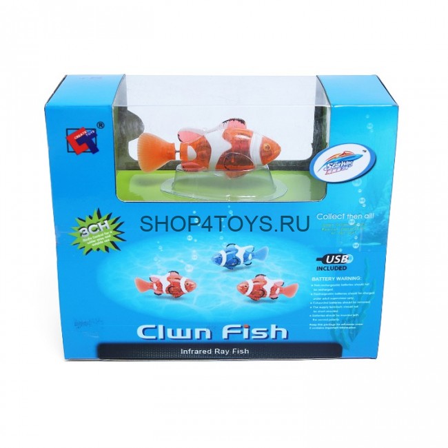 Радиоуправляемая рыбка Create Toys Clown Fish - 3316 Радиоуправляемая рыбка Create Toys Clown Fish - 3316