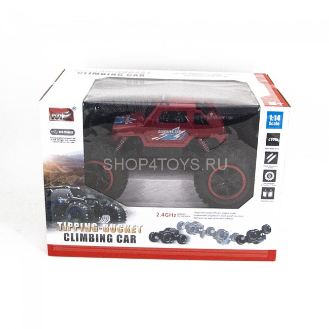 Радиоуправляемый краулер MZ Tipping-Bucket Red 1:14 2.4G - MZ-2836-R