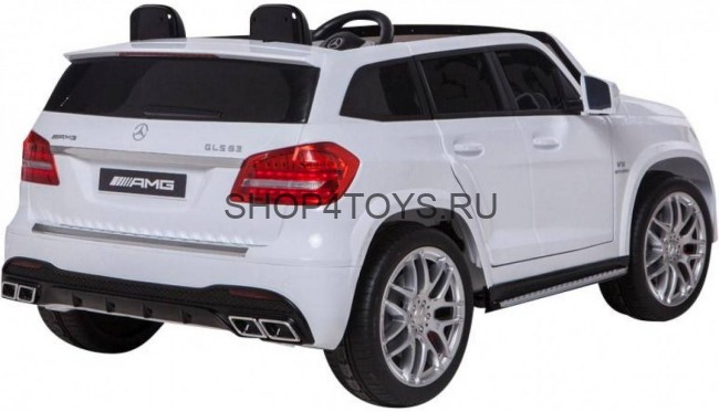 Детский электромобиль Mercedes Benz GLS63 LUXURY 4WD 12V MP4 - White - HL228-LUX-MP4 Детский электромобиль Mercedes Benz GLS63 LUXURY 4WD 12V MP4 - White - HL228-LUX-MP4