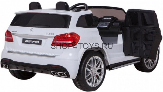 Детский электромобиль Mercedes Benz GLS63 LUXURY 4WD 12V MP4 - White - HL228-LUX-MP4 Детский электромобиль Mercedes Benz GLS63 LUXURY 4WD 12V MP4 - White - HL228-LUX-MP4