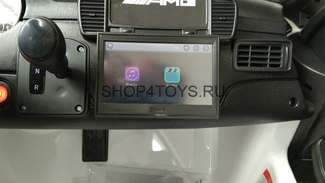 Детский электромобиль Mercedes Benz GLS63 LUXURY 4WD 12V MP4 - White - HL228-LUX-MP4 Детский электромобиль Mercedes Benz GLS63 LUXURY 4WD 12V MP4 - White - HL228-LUX-MP4