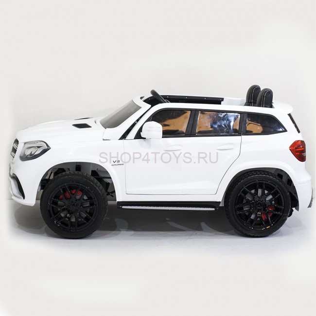 Детский электромобиль Mercedes Benz GLS63 LUXURY 4WD 12V MP4 - White - HL228-LUX-MP4 Детский электромобиль Mercedes Benz GLS63 LUXURY 4WD 12V MP4 - White - HL228-LUX-MP4