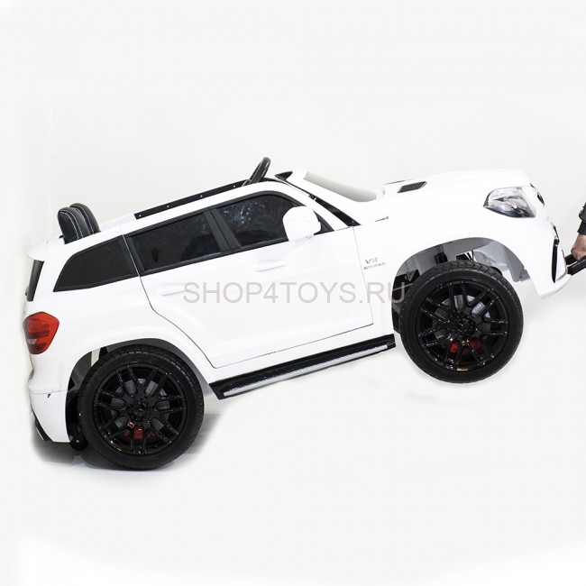 Детский электромобиль Mercedes Benz GLS63 LUXURY 4WD 12V MP4 - White - HL228-LUX-MP4 Детский электромобиль Mercedes Benz GLS63 LUXURY 4WD 12V MP4 - White - HL228-LUX-MP4