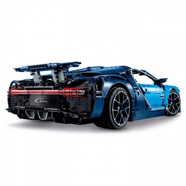 Конструктор Lepin 20086 Bugatti Chiron (синий) - Technic 42083 Конструктор Lepin 20086 Bugatti Chiron (синий) - Technic 42083