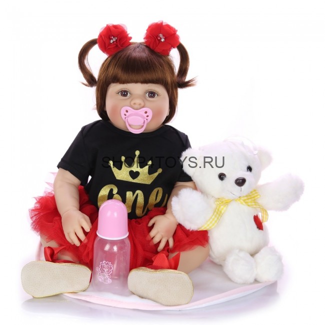 Реборн с силиконовым телом Злата Реборн с силиконовым телом Злата