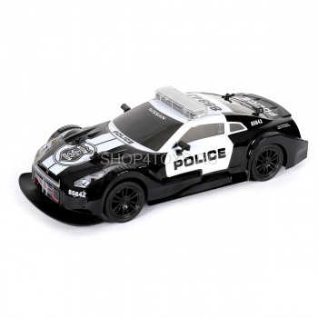 Радиоуправляемая машина Nissan GTR Полиция (с мигалками) 1:16 - MX8992 Радиоуправляемая машина Nissan GTR Полиция (с мигалками) 1:16 - MX8992