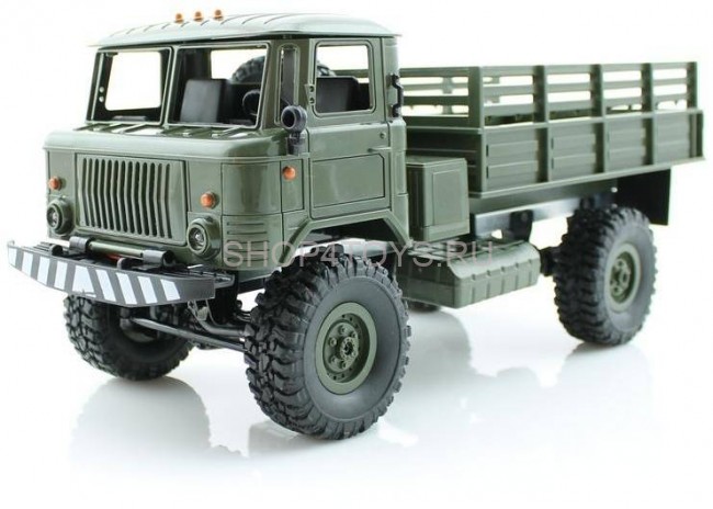 Радиоуправляемая грузовая машина WPL Газ 66 Зеленый 1:16 - WPLB-24R Радиоуправляемая грузовая машина WPL Газ 66 Зеленый 1:16 - WPLB-24R