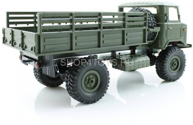 Радиоуправляемая грузовая машина WPL Газ 66 Зеленый 1:16 - WPLB-24R Радиоуправляемая грузовая машина WPL Газ 66 Зеленый 1:16 - WPLB-24R