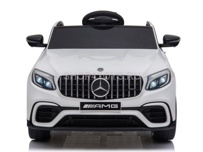 Электромобиль Mercedes-Benz GLC 63 AMG White 12V (полный привод, EVA) - QLS-5688 Электромобиль Mercedes-Benz GLC 63 AMG White 12V (полный привод, EVA) - QLS-5688