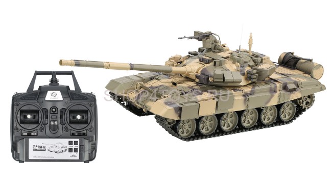 Радиоуправляемый танк Heng Long Т-90 S version V7.0 масштаб 1:16 RTR 2.4G - 3938-1Upg V7.0 Радиоуправляемый танк Heng Long Т-90 S version V7.0 масштаб 1:16 RTR 2.4G - 3938-1Upg V7.0