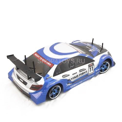 Радиоуправляемый автомобиль для дрифта HSP Flying Fish 1 - 1:10 4WD - 94123PRO-12381 - 2.4G Радиоуправляемый автомобиль для дрифта HSP Flying Fish 1 - 1:10 4WD - 94123PRO-12381 - 2.4G