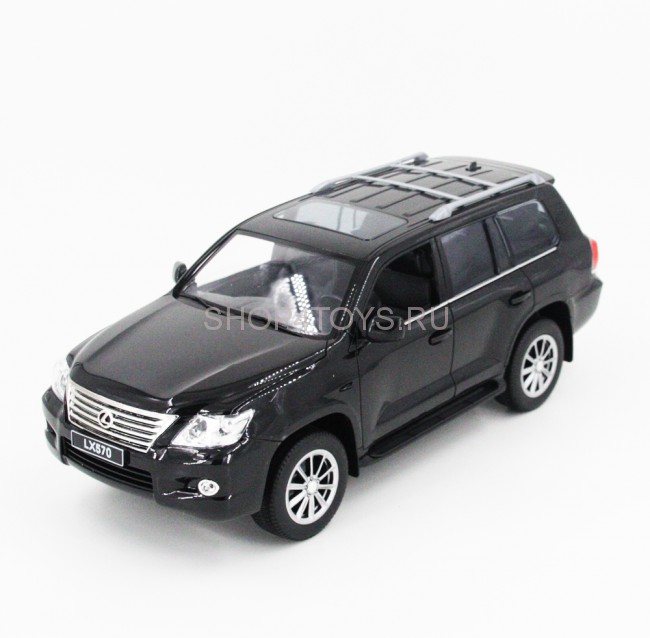 Радиоуправляемый джип Hui Quan Lexus LX570 Black - HQ200125-B Радиоуправляемый джип Hui Quan Lexus LX570 Black - HQ200125-B