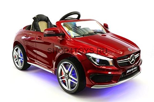Детский электромобиль Mercedes CLA45 AMG LUXURY RED 12V 2.4G - SX1538-E