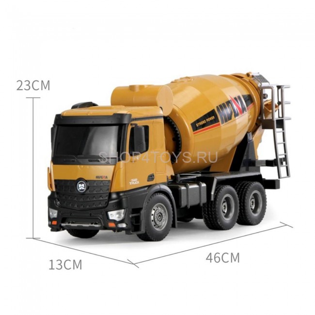 Радиоуправляемая бетономешалка HUI NA TOYS масштаб 1:14 2.4G - HN1574 Радиоуправляемая бетономешалка HUI NA TOYS масштаб 1:14 2.4G - HN1574