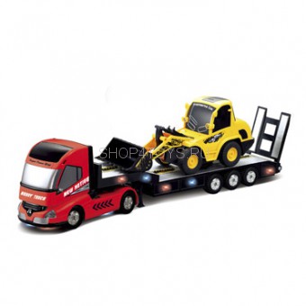 Радиоуправляемый грузовик и экскаватор - QY0231A Радиоуправляемый грузовик и экскаватор - QY0231A