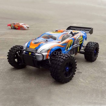 Радиоуправляемая трагги Gasoline Off Road Truggy 32СC 4WD 1:5 - 94055 Радиуправляемая полноприводная модель багги с ДВС 32 куб. см. Данная модель работает на АИ 92-95.