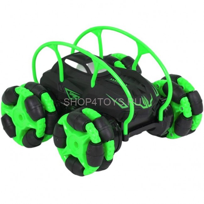Радиоуправляемая машина-перевертыш (трюки, з/у+акк) - 5588-619-GREEN Радиоуправляемая машина-перевертыш (трюки, з/у+акк) - 5588-619-GREEN