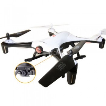 Радиоуправляемый квадрокоптер Nine Eagles Galaxy Visitor 3 с видеокамерой 2.4 GHz - NE201690 Galaxy Visitor 3 в данной версии оснащён 1,3-мегапиксельной подвесной видеокамерой, управляемой дистанционно. Доступны функции как видео, так и фотосъёмки