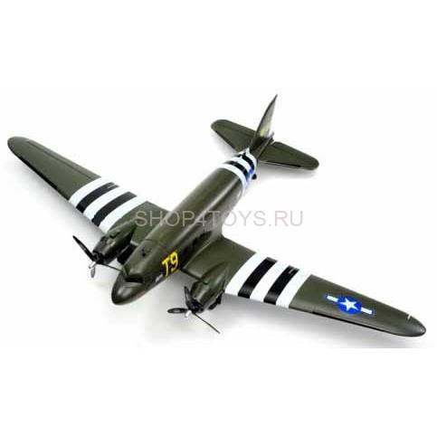 Радиоуправляемый самолет Dynam SKYBUS (Белый), C47 (Зеленый) RTF 2.4G - DY8931 Радиоуправляемый самолет Dynam SKYBUS (Белый), C47 (Зеленый) RTF 2.4G - DY8931