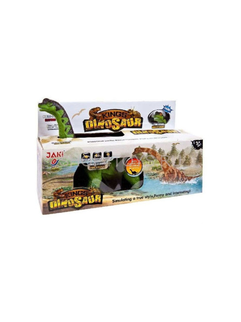 Детский динозавр Бронтозавр JiaQi (световые и звуковые эффекты) - TT351