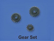 Набор шестерен привода хвостового ротора - HM-4G6-Z-19 Набор шестерен привода хвостового ротора - HM-4G6-Z-19