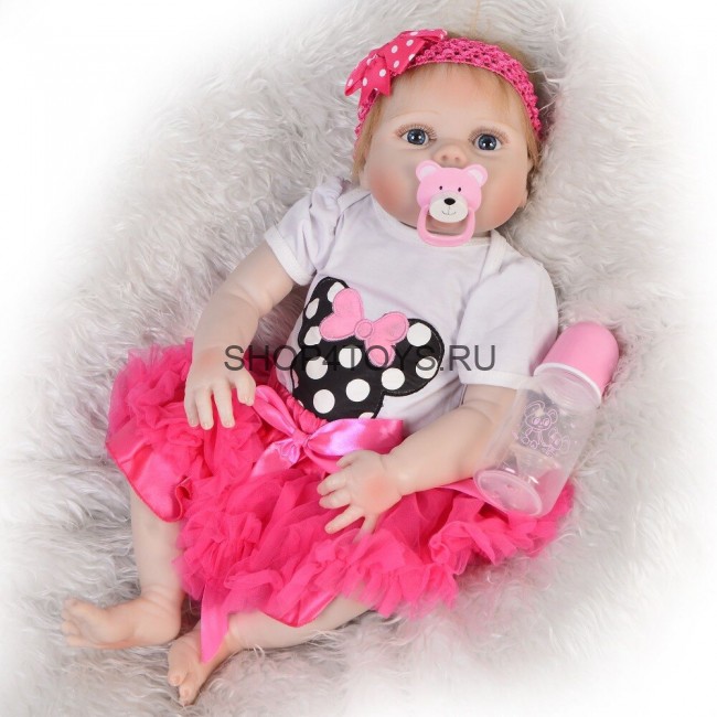 Реборн полностью силиконовая девочка Зарина Реборн полностью силиконовая девочка Зарина