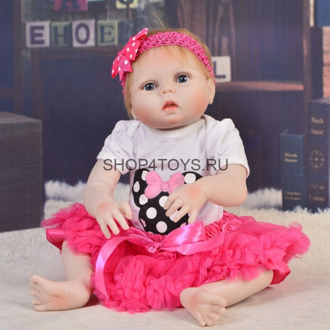 Реборн полностью силиконовая девочка Зарина Реборн полностью силиконовая девочка Зарина