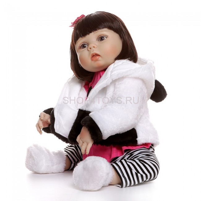 Реборн силиконовая девочка Стефания
