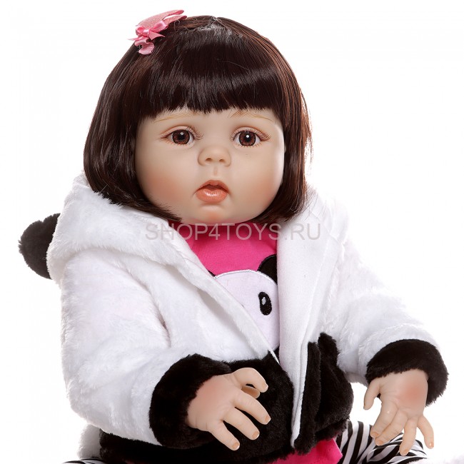 Реборн силиконовая девочка Стефания