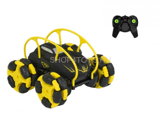 Радиоуправляемая машина-перевертыш (трюки, з/у+акк) - 5588-619-YELLOW Радиоуправляемая машина-перевертыш (трюки, з/у+акк) - 5588-619-YELLOW