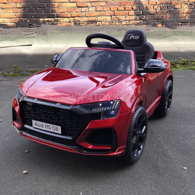 Детский электромобиль Audi RS Q8 12V 2WD - HL518-LUX-RED-PAINT Детский электромобиль Audi RS Q8 12V 2WD - HL518-LUX-RED-PAINT