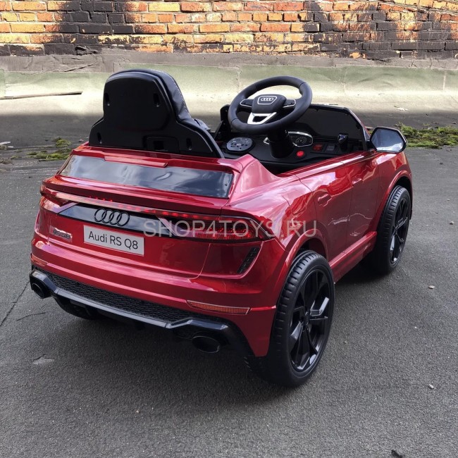 Детский электромобиль Audi RS Q8 12V 2WD - HL518-LUX-RED-PAINT Детский электромобиль Audi RS Q8 12V 2WD - HL518-LUX-RED-PAINT