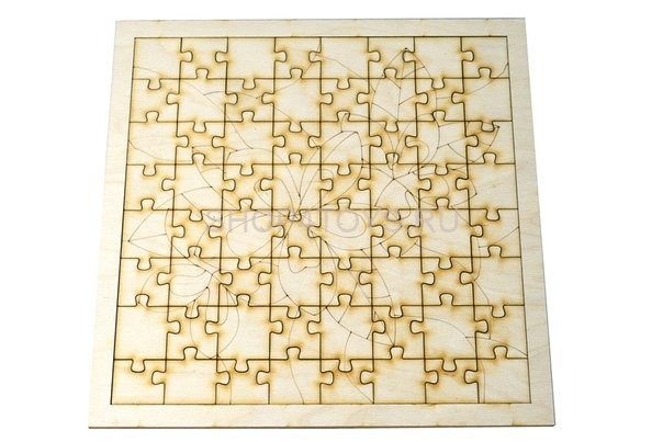 Пазл деревянный Lemmo Цветок - 00-5